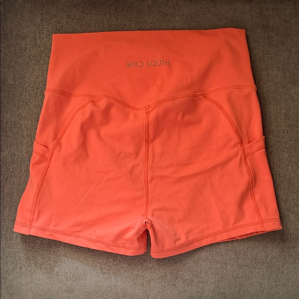 Women's Orange Shorts